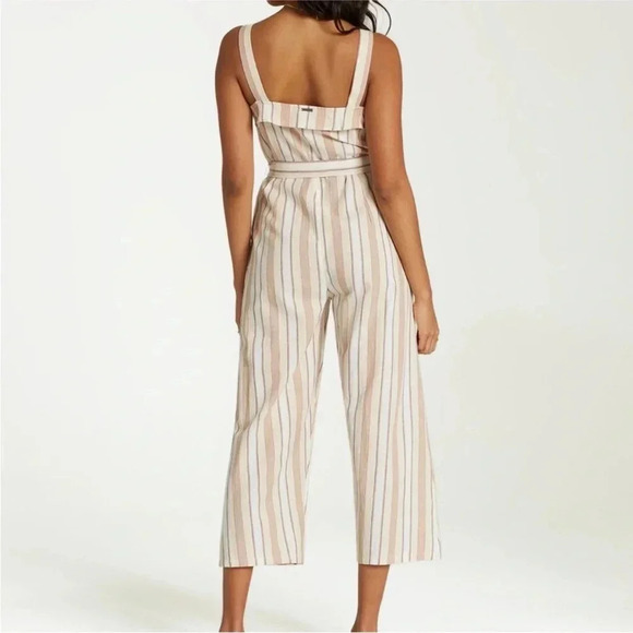 Billabong Sandy Toes Cotton Flax Jumpsuit - Picture 3 of 13